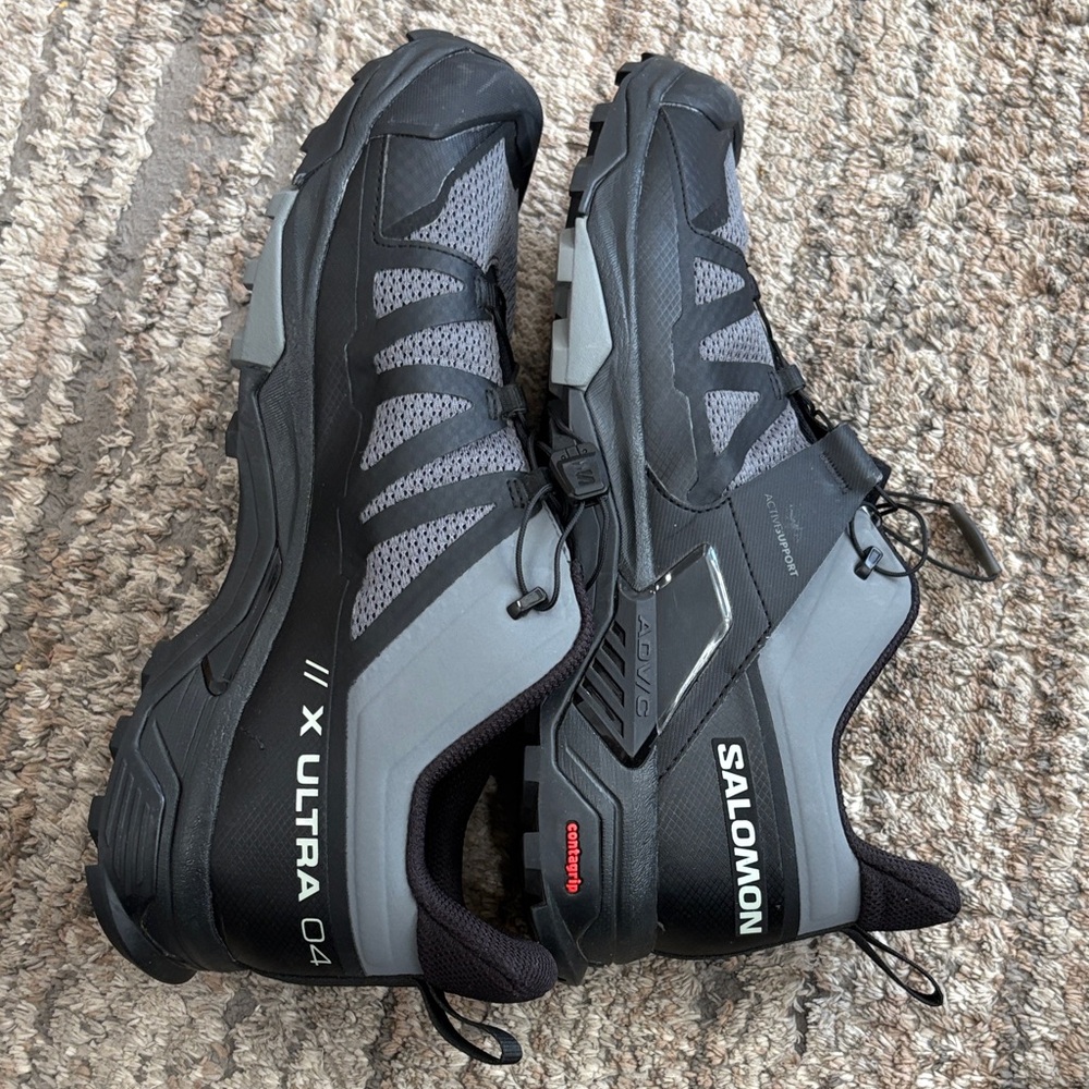 Salomon X Ultra 360 Men's hiking Shoes in Black and Gray